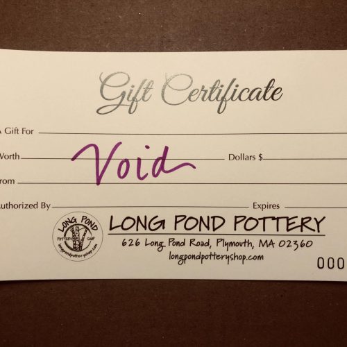 Gift Certificate